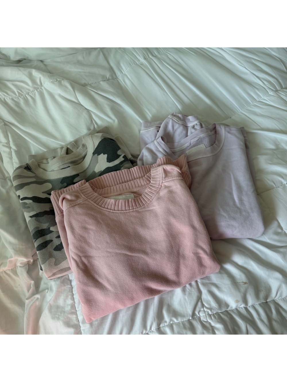 aerie crewneck sweater bundle large